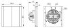 Фортепиано белый переключатель 2кл с подсветкой скрытая 10А IP20 