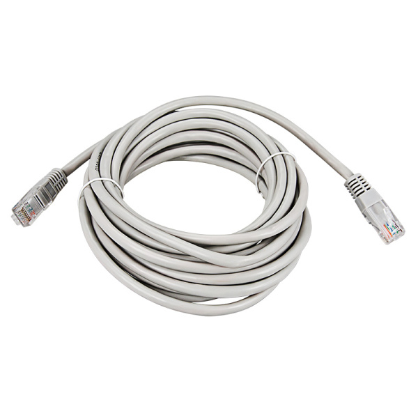 Патч-корд RJ45 8(8)-RJ45 8(8) Cat5e 7м серый 